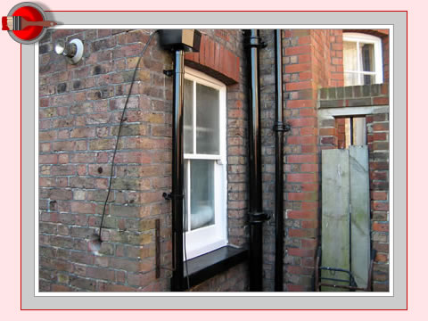 window new build Worthings restoration Sash gloss repaired paint undercoat finish dulux